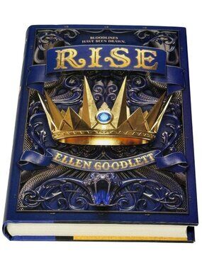 Rise Ellen Goodlett Hardcover YA Fantasy Royal Sisters Sequel Book
